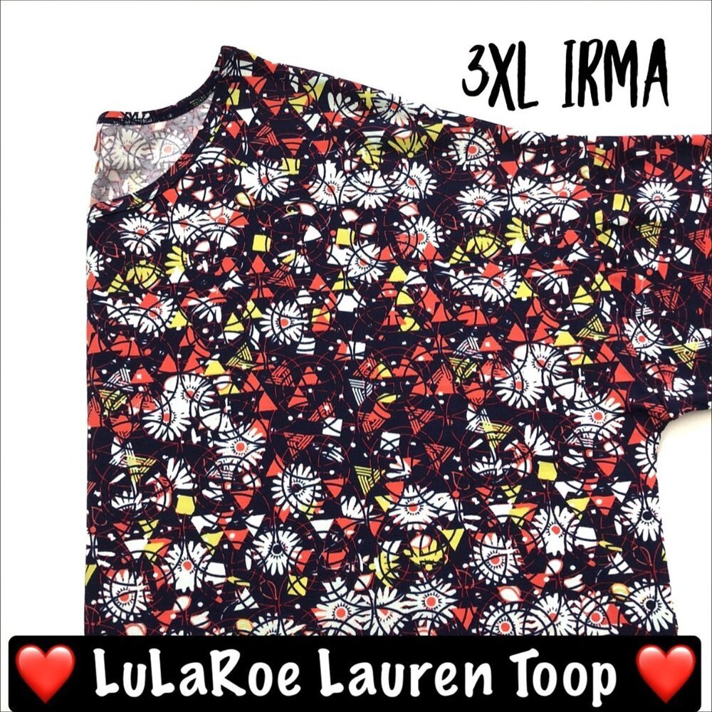 LuLaRoe Irma tunic top new with tags - Picture 2 of 3